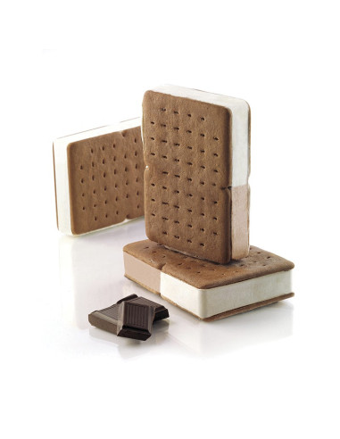 MOLDE COOKIE FLEX BISC04 DOUBLE (2pz)Cookie Flex