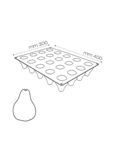 M. PAVOFLEX 3D PERA - Ø53xh70mm 90ml 20c-1