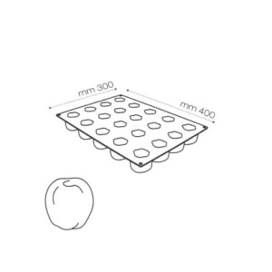 M. PAVOFLEX 3D MANZANA - Ø55xh48mm 90ml 20c 2