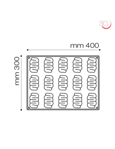 M. PAVOFLEX 3D TURN - Ø80x46xh38mm 100ml 15c-4