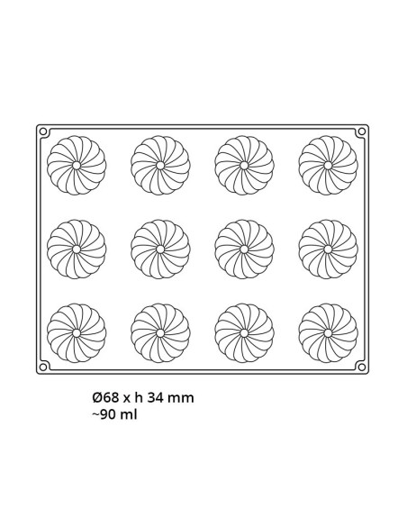 M. PAVOFLEX 3D GNAMMY - Ø68xh34mm 90ml 20c-4