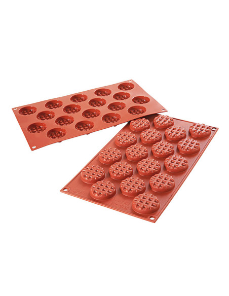 M. MINI WAFFEL ROUND - Ø40xh12mm 11,5ml 18c-1