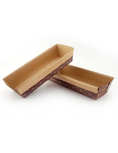 MOLDE HORNEAR 197x65x48mm PK(40u) ANTIGRASA/TABACOMoldes Papel 2