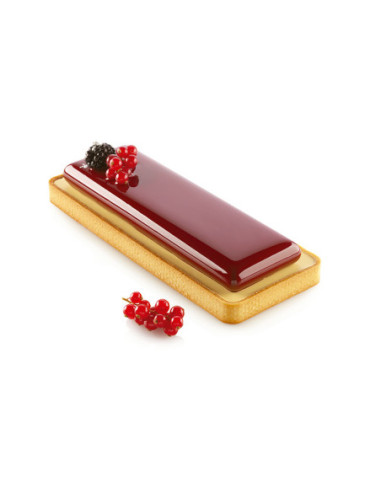 KIT TARTE RING RECTANGULAR + 1 ARO - 265x105mm
