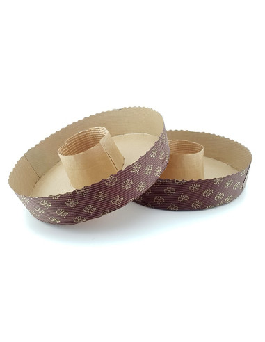 MOLDE SAVARIN 185x38mm PK (40u)Moldes Papel