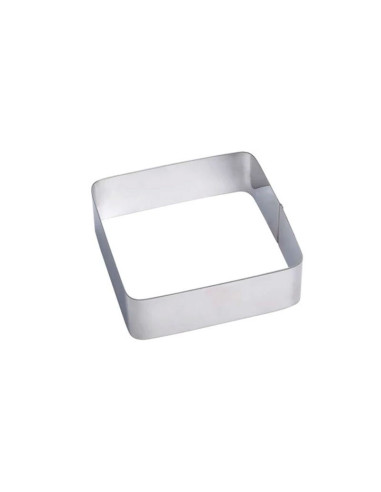 ARO INOX CUADRADO GEO 16x16 cmAros lisos