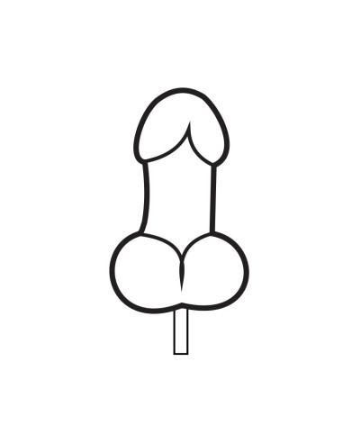 M. PVC PIRULETA EROTICO PENE 60x35x15 (2i)Pvc Piruletas