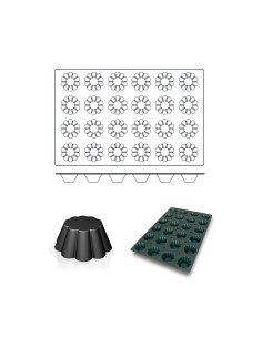 MOLDE FLEX SQ001 BRIOCHETTESilikomart 60x40 2