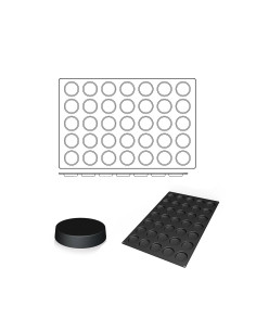 MOLDE FLEX SQ044 FLORENTINASSilikomart 60x40 2