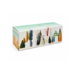 CAJA TRONCO CONTE D\'HIVER - 35x11xh11cm PK25u
