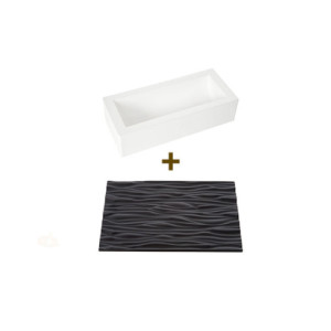 M. TRONCO SETTOR + TEX01WOOD - 250x90xh70mm 1300ml 2