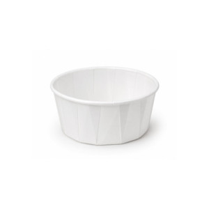 CÁPSULA F125 BLANCA C/BORDE - Ø42xh30mm PK250u
