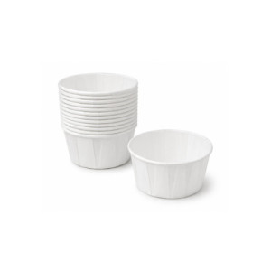 CÁPSULA F125 BLANCA C/BORDE - Ø42xh30mm PK250u 2