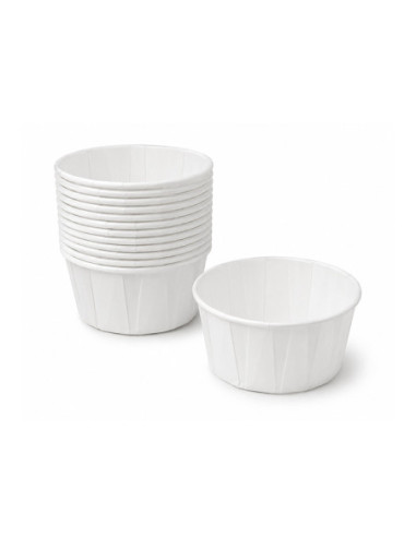 CÁPSULA F125 BLANCA C/BORDE - Ø42xh30mm PK250u-1
