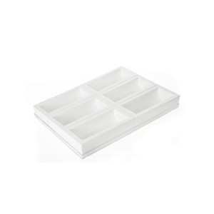 M. TRONCO 6 - 250x90xh70mm 1300ml 6u + bandeja 2