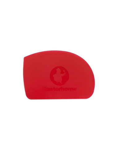 RASQUETA CORTE PP ROJA 140x95mm RESTORHOME