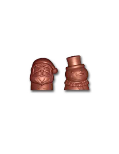 M. BUSTO PAPA NOEL Y MUÑECO - 45x35x25mm 25/18g 8c