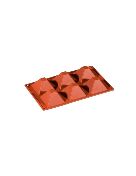 MOLDE DE SILICONA SF007 PIRÁMIDE 71 x 71 x h 40 mm