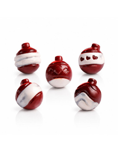 M. BOLAS NAVIDAD - 30x26xh16,5mm 7g 30c