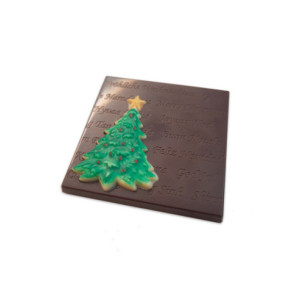 M. TABLETA ÁRBOL NAVIDAD - 80x80xh6,2mm 50g 6c