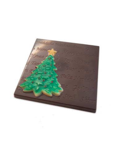 M. TABLETA ÁRBOL NAVIDAD - 80x80xh6,2mm 50g 6c