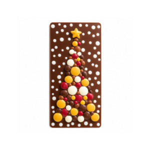 M. TABLETA ÁRBOL NAVIDAD - 154x77xh13mm 100g 3c