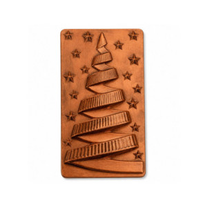 M. TABLETA ÁRBOL NAVIDAD -154x77xh15mm 100g 3c