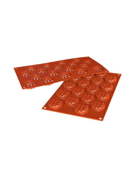 MOLDE FLEX SF143 MINI WAFFEL ROUNDRedondos