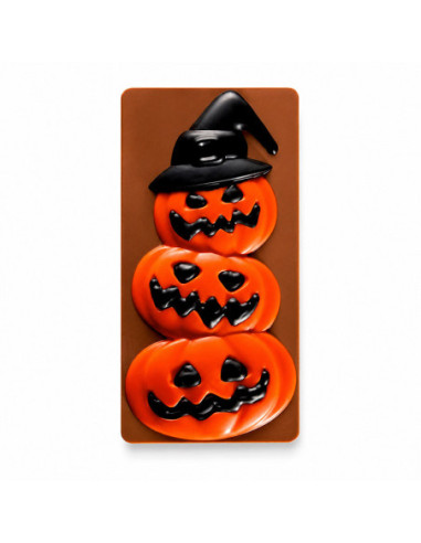 M. TABLETA HALLOWEEN - 154x77xh15mm 100g 3c