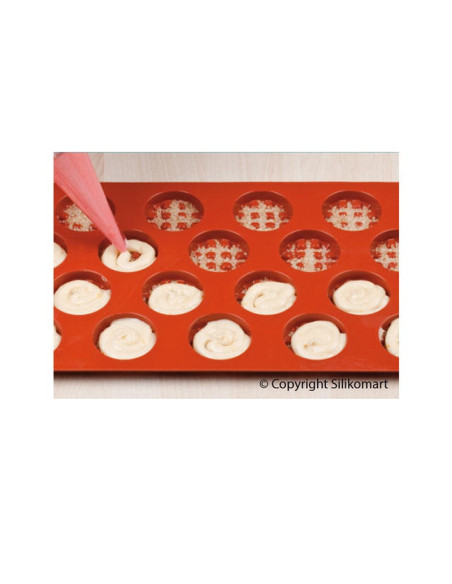 MOLDE FLEX SF143 MINI WAFFEL ROUNDRedondos