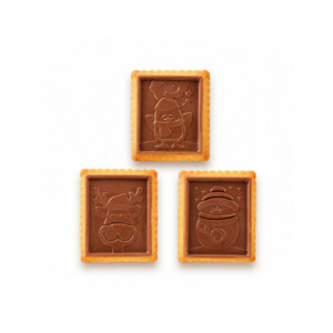 M. COOKIE CHOC SNOWMAN - 47x57xh5mm 5,5ml 6c