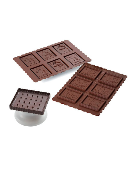 M. COOKIE CHOC SNOWMAN - 47x57xh5mm 5,5ml 6c-1