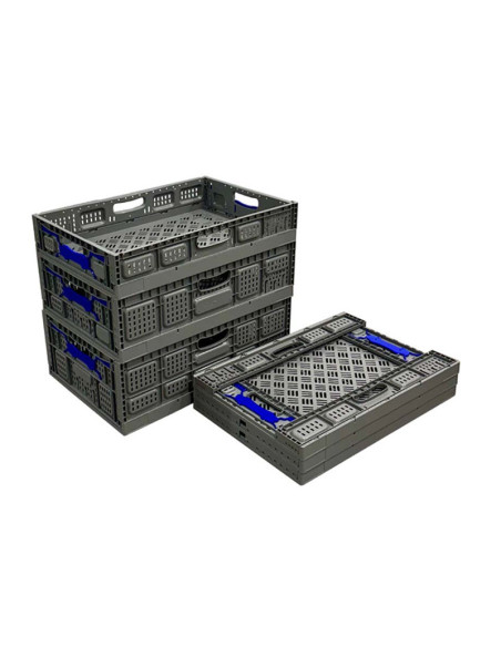CAJA PLEGABLE GRIS 8522 - 600x400xh220mm 1,99kg-2