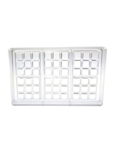 MOLDE TABLETA 72x72x11mm 6pTabletas