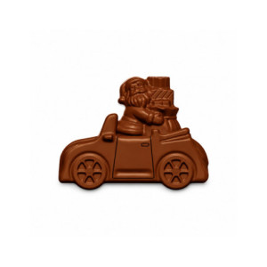 M. PAPÁ NOEL CON COCHE - 101x76mm 70g 6c