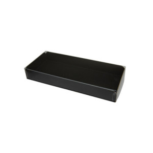 CAJA TURRON PET + BASE NEGRA - 21x9xh2,8cm PK100u 2