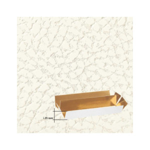 ESTUCHE PIEL BLANCA - 145x145x35mm Int35 PK10 2
