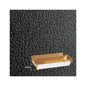 ESTUCHE PIEL NEGRA - 145x75x35mm Int35 PK10u 2