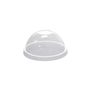 TAPA DOME PARA COPA DESSERT CRISTAL - Ø80 PK100u