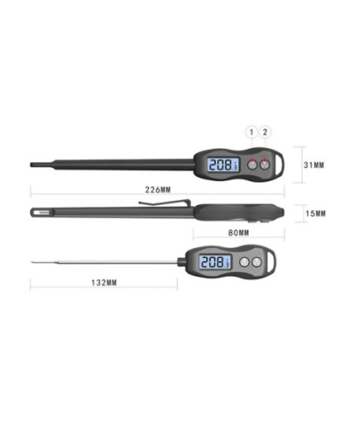 TERMOMETRO DIGITAL CON SONDA -50/+300ºC - 31x226mm-3