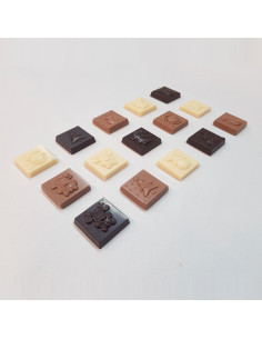NAPOLITANAS NAVIDAD 30.6x30.6mmSnacks y Napolitanas 2