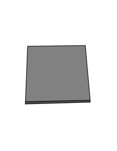 M. PVC BASE CUADRADA 200x200x6mm RUGOSA