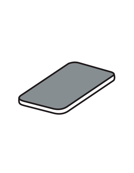 MOLDE PVC BASE RECTANGULAR LISA 185x140x18mmPvc Bases