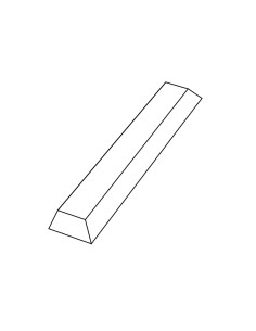 MOLDE PVC TURRÓN TU529 250x35x25mm 