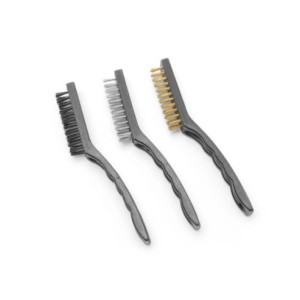 CEPILLO METÁLICO JUEGO 3 NYLON-INOX-LATON 230 mm