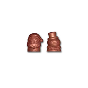 M. BUSTO PAPA NOEL Y MUÑECO - 45x35x25mm 25/18g 8c