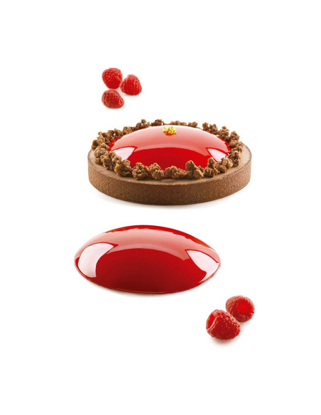 MOLDE CUPOLE 120 D 120x20mm 6P 120mlSilikomart Monoporciones