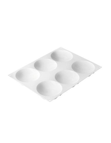 MOLDE CUPOLE 120 D 120x20mm 6P 120mlSilikomart Monoporciones
