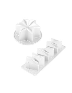 KIT ETOILE (2moldes) D96xH55mm Puntas 75x48xH52mmSilikomart Design 2