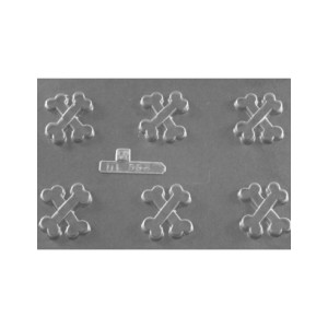 M. PVC HUESOS - 45x40xh8mm 6c 2
